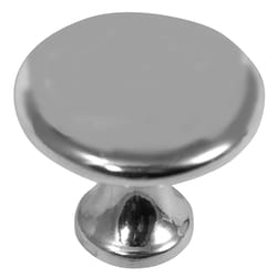 Laurey Harmony Round Cabinet Knob 1-1/4 in. D 1 in. Polished Chrome 1 pk