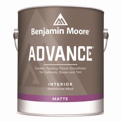 Benjamin Moore Advance Matte Black Paint Interior 1 gal