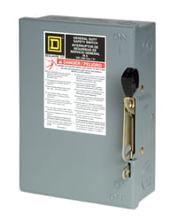 Square D 30 amps Plug In 2-Pole Fuse Safety Switch