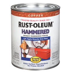 Rust-Oleum Stops Rust Hammered Copper Protective Paint 1 qt