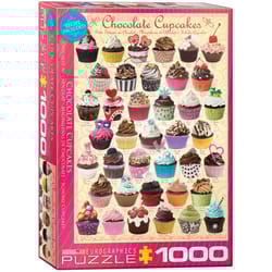 Eurographics Chocolate Cupcakes Jigsaw Puzzle Multicolored 1000 pc