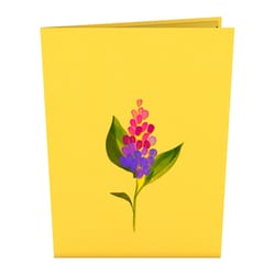 Lovepop Lilacs 3D Card Paper 1 pk