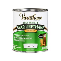 Varathane Ultimate Satin Clear Oil-Based Spar Urethane 1 qt