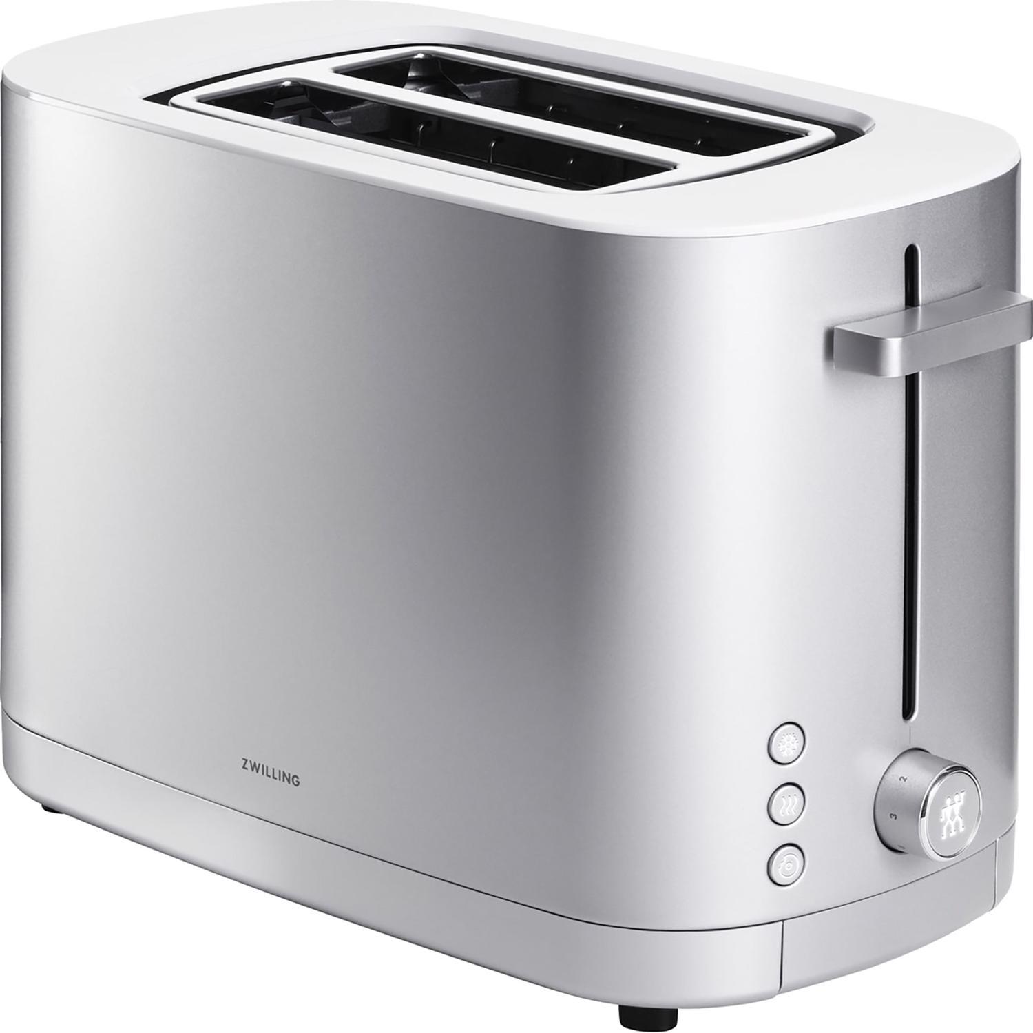 Zwilling J.A Henckels Enfinigy Steel Silver 2 slot Toaster 8.11 in. H X 11.5 in. W X 6.61 in. D Sansujyuku sansujyuku.com