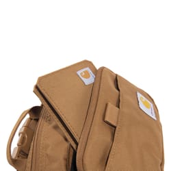 Carhartt Brown Classic Waist Bag 6 in. H X 12 in. W