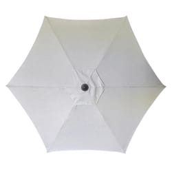 Living Accents Fullerton 9 ft. Tiltable Sage Patio Umbrella