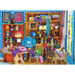 Eurographics All you Knit is Love Jigsaw Puzzles Multicolored 1000 pc
