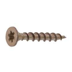 FastenMaster PamFast No. 8 X 1-1/4 in. L Star Flat Head Coarse Cement Board Screws