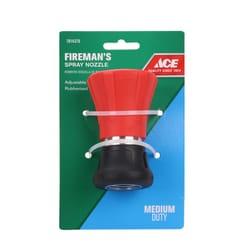 Ace 2 Pattern Shower and Stream Metal Fireman's Nozzle