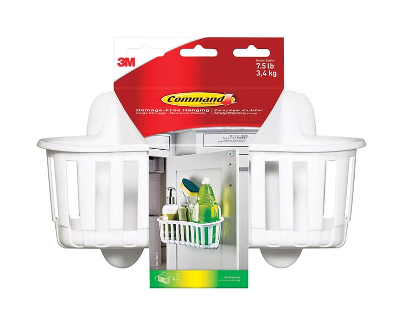 3M Command 4.75 in. H X 4.625 in. W X 11.375 in. L Shower Caddy - Ace  Hardware