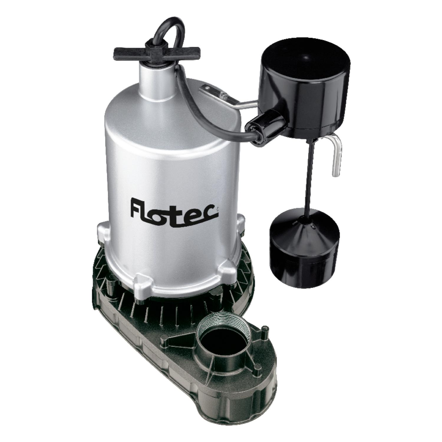 Flotec 3/4 HP 6,360 gph Zinc Vertical Float Switch AC