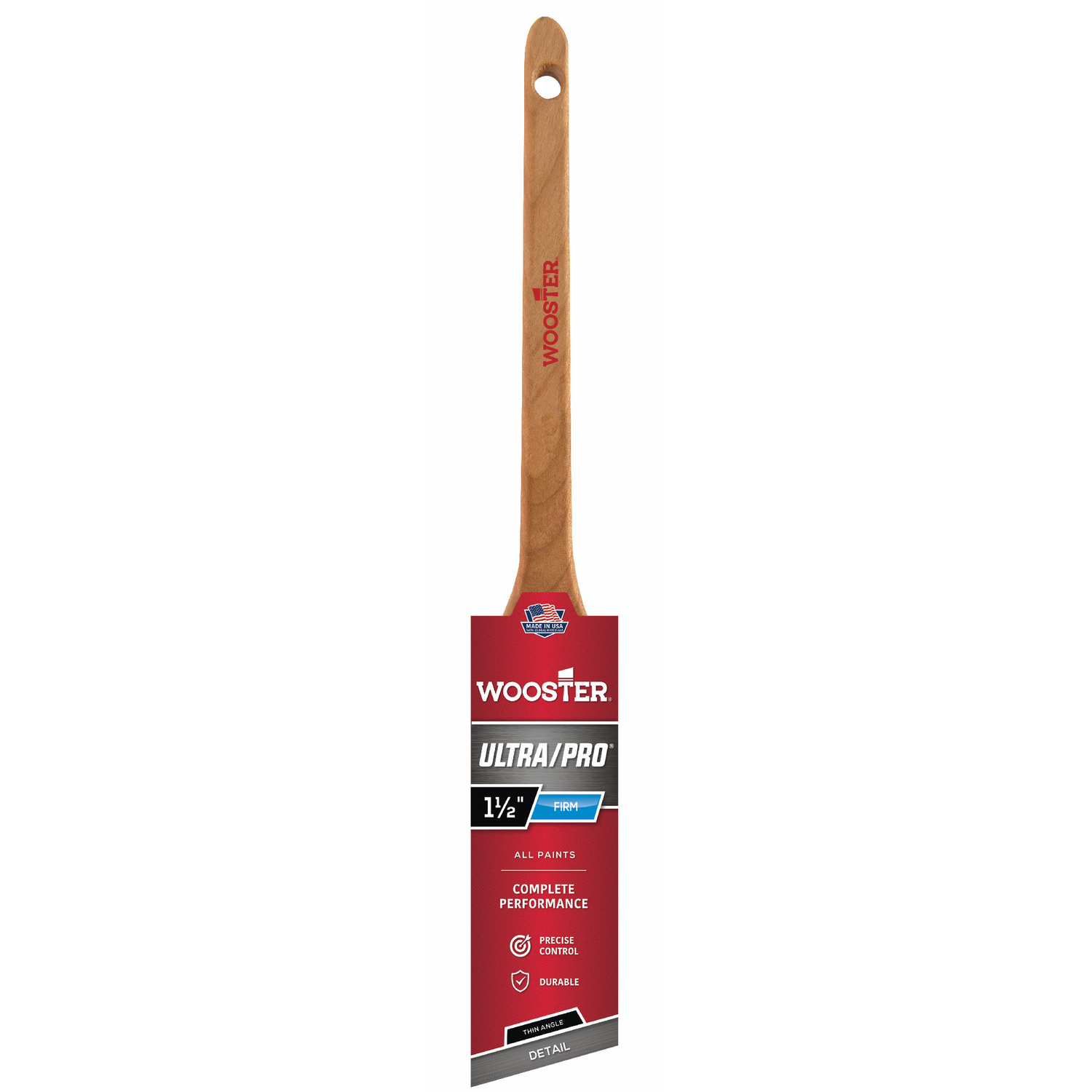 Photos - Putty Knife / Painting Tool Wooster Ultra/Pro 1-1/2 in. Firm Angle Paint Brush 4181-1.5