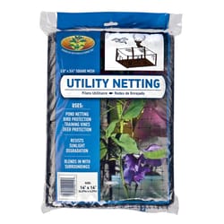 American Nettings & Fabric 168 in. H X 14 ft. W Black Polypropylene Garden Net Trellis
