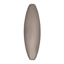 Amerock Allison Oval Cabinet Knob 1-9/16 in. D 15/16 in. Satin Nickel 1 pk