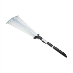Zenport 63 in. 15 Tine Steel Fan Rake Steel Handle