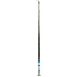 John Sterling Pro 120 in. L X 1 in. D Adjustable Platinum Steel Closet Rod