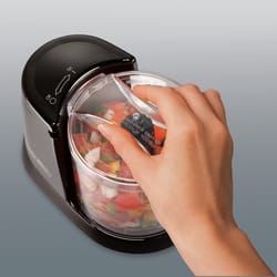 Chefman Easy Chop Mini Food Chopper (Silver)