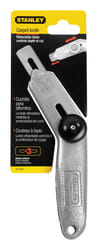 Stanley 6-1/2 in. Retractable Carpet Knife Black/Gray 1 pk