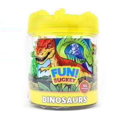 Sunny Days Fun Buckets Dinosaur Playset Multicolored 45 pc