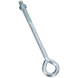 National Hardware 5/8 in. X 12 in. L Zinc-Plated Steel Eyebolt Nut Included