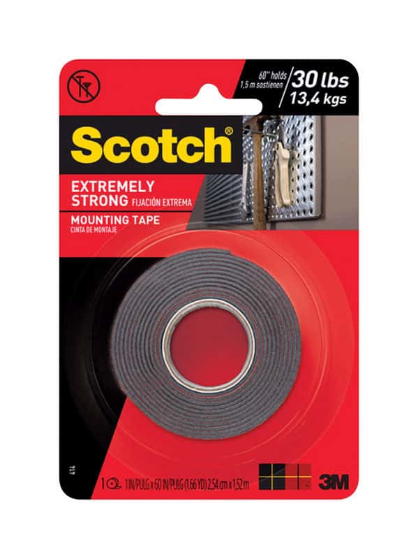 Scotch Mounting Tape Black Ace Hardware