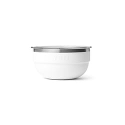 YETI Rambler 2 qt Stainless Steel White Bowl with Lid 1 pc