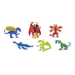 Safari Ltd. Toobs Lair of the Dragons Toy 6 pc