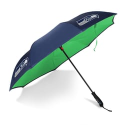 Fabrique Innovations Blue Seattle Seahawks 11 in. D Golf Umbrella