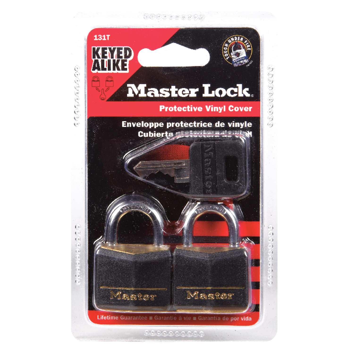 Master Lock 1 in. H x 5/16 in. W x 13/16 in. L Steel Double Locking
