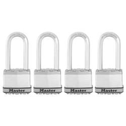 Master Lock Magnum 2 in. W Steel Dual Ball Bearing Locking Weather-Resistant Padlock