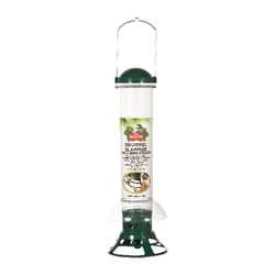 Perky-Pet Squirrel Slammer Wild Bird 3.5 lb Metal/Plastic Bird Feeder 3 ports