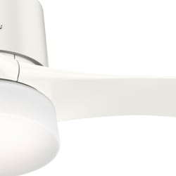 Hunter Symphony 54 in. Snow White LED Indoor Ceiling Fan
