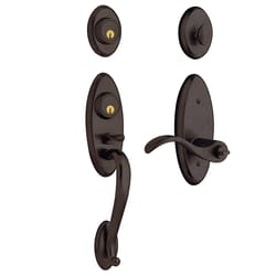 Baldwin Estate Landon Venetian Bronze Handleset 2-1/4 in.