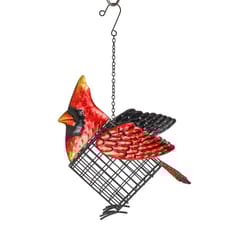 Songbird Essentials Gift Essentials Cardinal Metal Mesh Cage Suet Bird Feeder