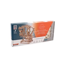 UGears Marble Run Chain Hoist - 1 Mechanical Model Kit Tan 400 pc