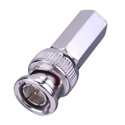 Monster Just Hook It Up Twist-On BNC Coaxial Connector 2 pk