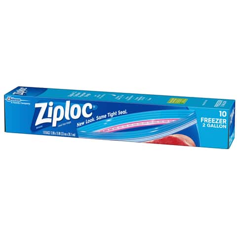 Ziploc 2 gal Clear Freezer Bag 10 pk - Ace Hardware