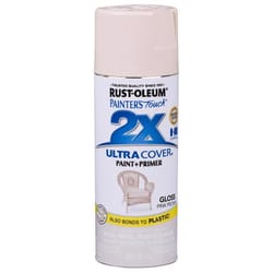 Rust-Oleum Painters Touch 2X Ultra Cover Gloss Pink Peony Paint+Primer Spray Paint 12 oz