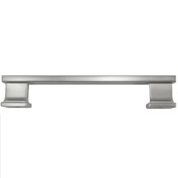 MNG Park Avenue Traditional Bar Cabinet Pull 8-13/16 in. Satin Nickel Silver 1 pk