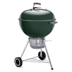 Weber 22 in. Original Kettle Premium Charcoal Grill Green