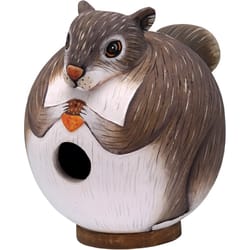 Songbird Essentials 5.9 in. H X 7.5 in. W X 7.1 in. L Wood Bird House