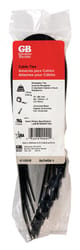 Gardner Bender 15 in. L Black Cable Tie 4 pk