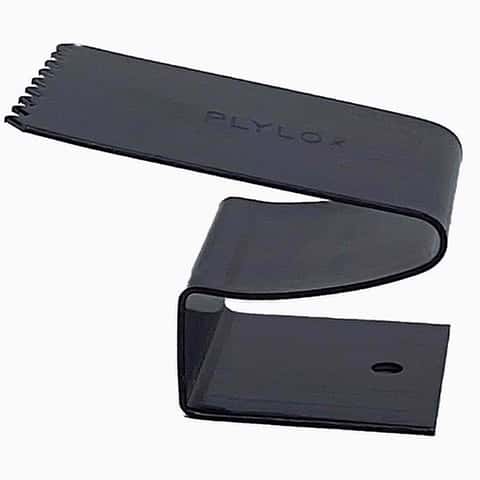 Plylox Painted Black Spring Steel Window Clip 20 pk Plylox Painted Black Spring Steel Window Clip 20 pk