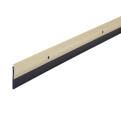M-D BUILDING PRODUCTS Gold Aluminum/Vinyl Sweep For Doors 36 in. L X 2.13 in.