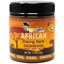 Reggae Spice Company African Curry Jerk Sweet & Sassy Marinade 11 oz