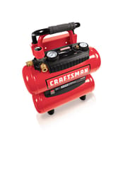 Craftsman Twin Tank 4 gal Portable Air Compressor 155 psi 1.1 HP