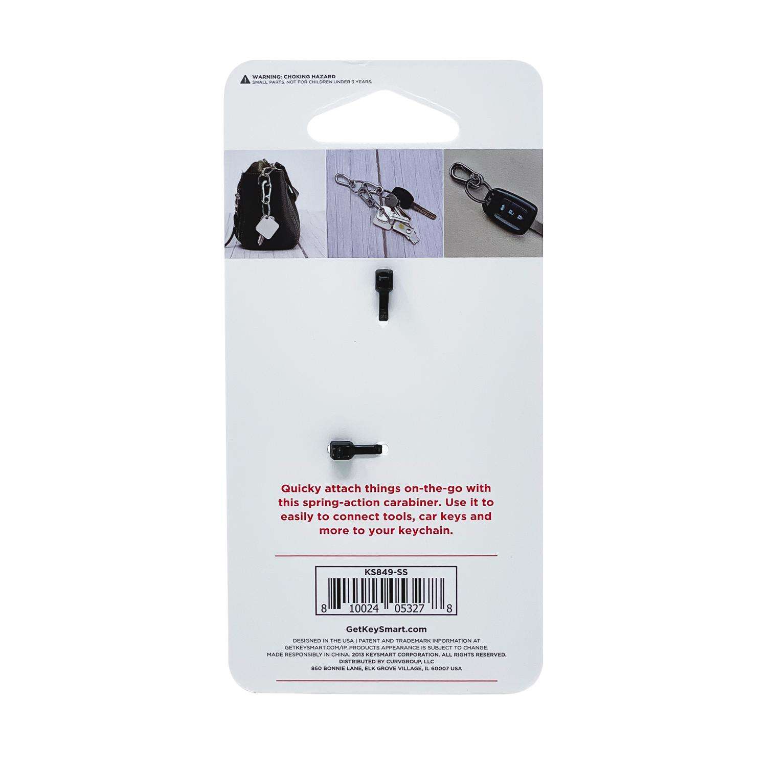 小物 CHALLENGER KEY CARABINER Key Fob with Mini Carabiners - Long 8
