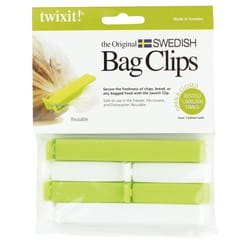 Twixit Lime Polypropylene Bag Clip