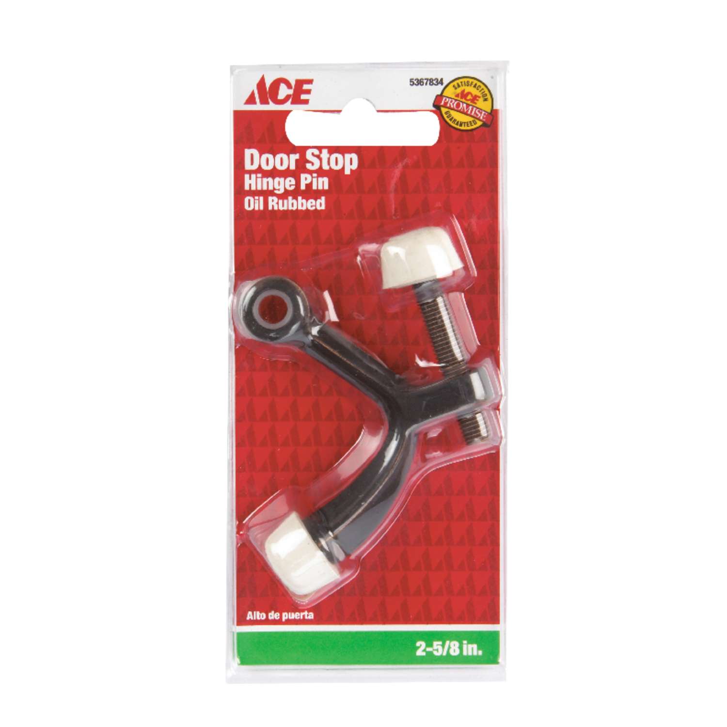 Ace 1.6 in. H X 25/8 in. W Metal Oil Rubbed Bronze Bronze Hinge Pin