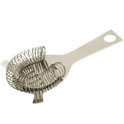 Chef Craft Silver Stainless Steel Bar Strainer